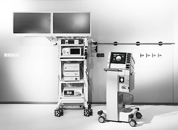 Service Bild mit dem VIRONX System und dem VIO.