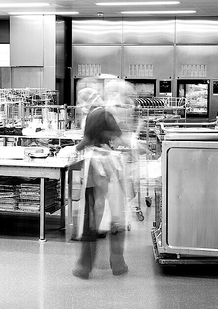 Service Bild der Wiederaufbereitung während der Verwendung.