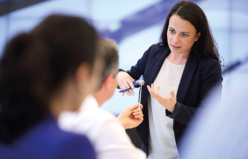 Trainingtyp classroom training in der Academy Galerie.